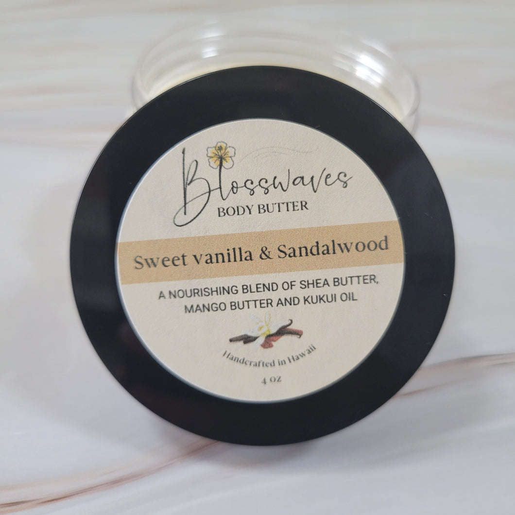 Sweet Vanilla & Sandalwood Body Butter