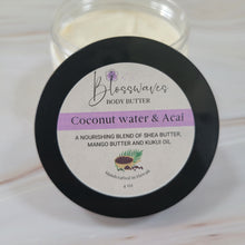Load image into Gallery viewer, Coconut Water &amp; Acai Body Butter

