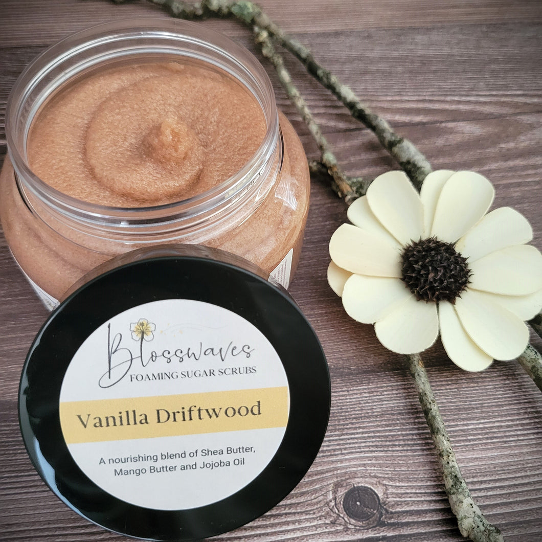 Vanilla Driftwood Foaming Body Scrub