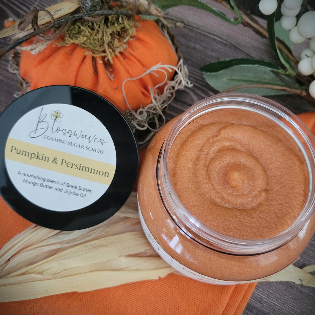 Pumpkin & Persimmon Foaming Body Scrub