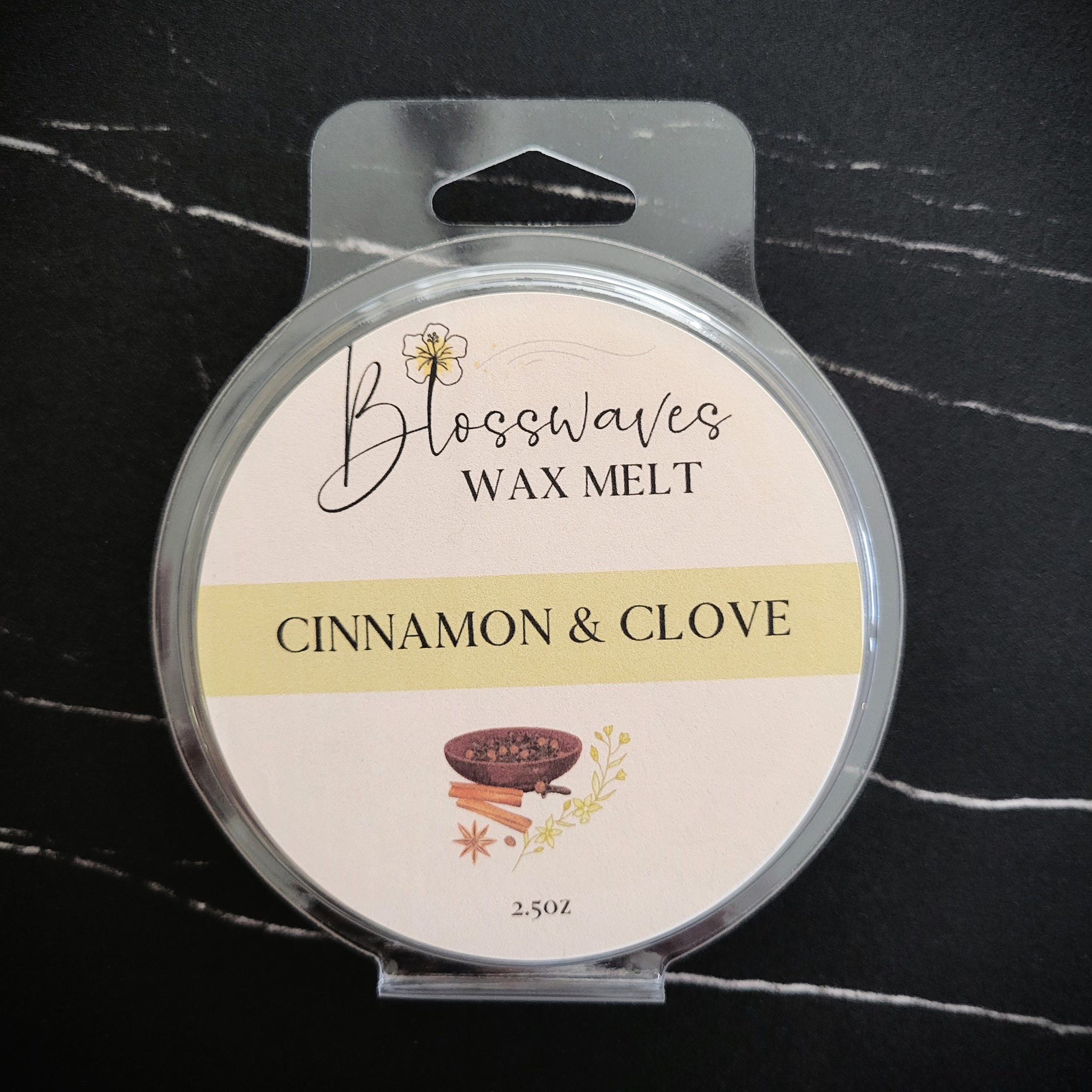 Cinnamon \u0026 Clove Wax Melt – Blosswaves, image size:2048x2048