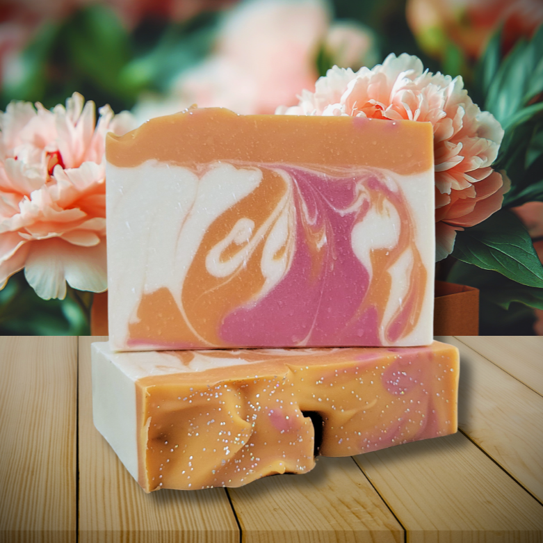 Peach Peony